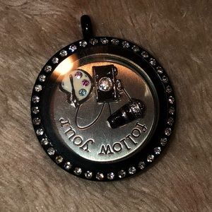 Origami owl necklace